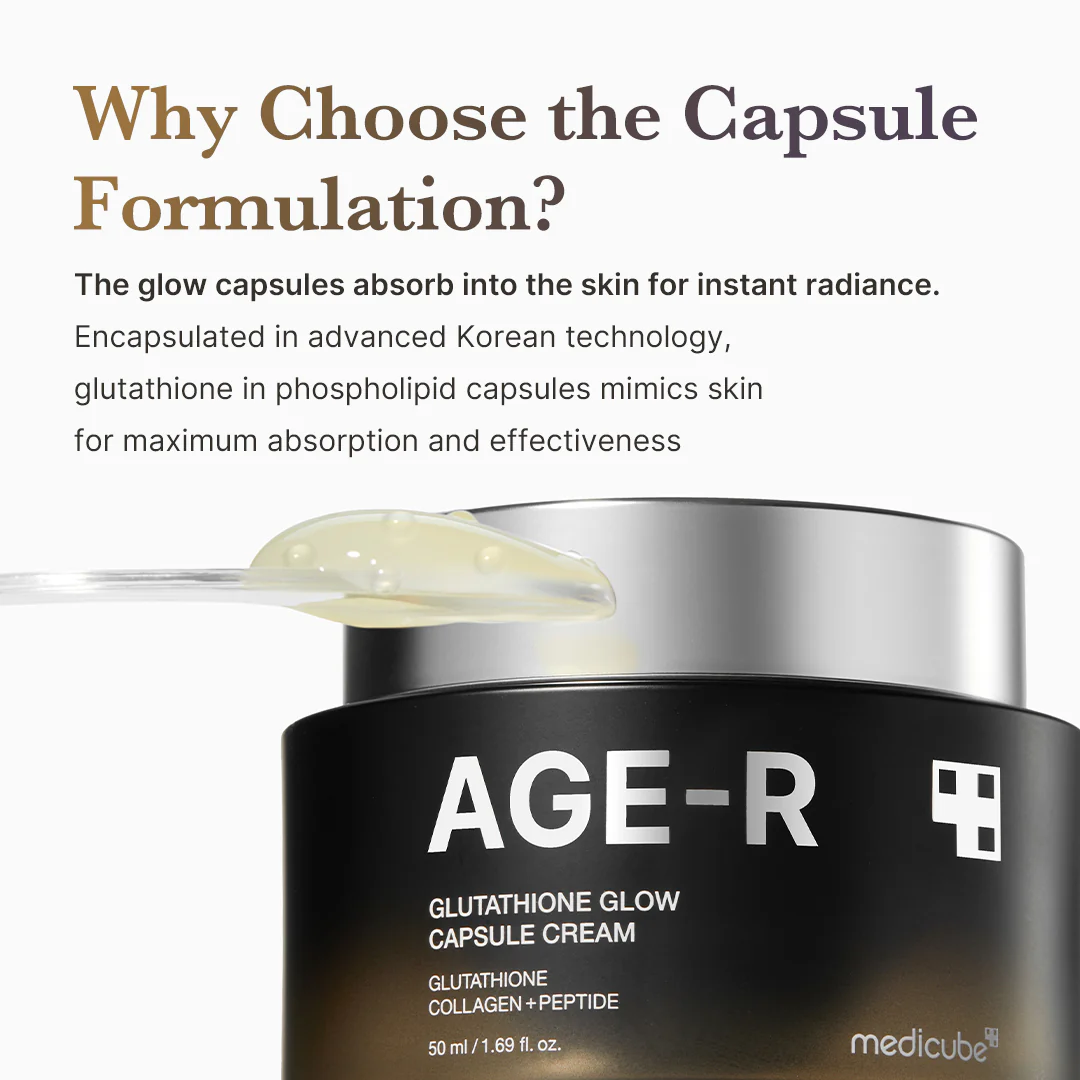 [GIFT] AGE-R Glutathione Glow Capsule Cream - Image 3