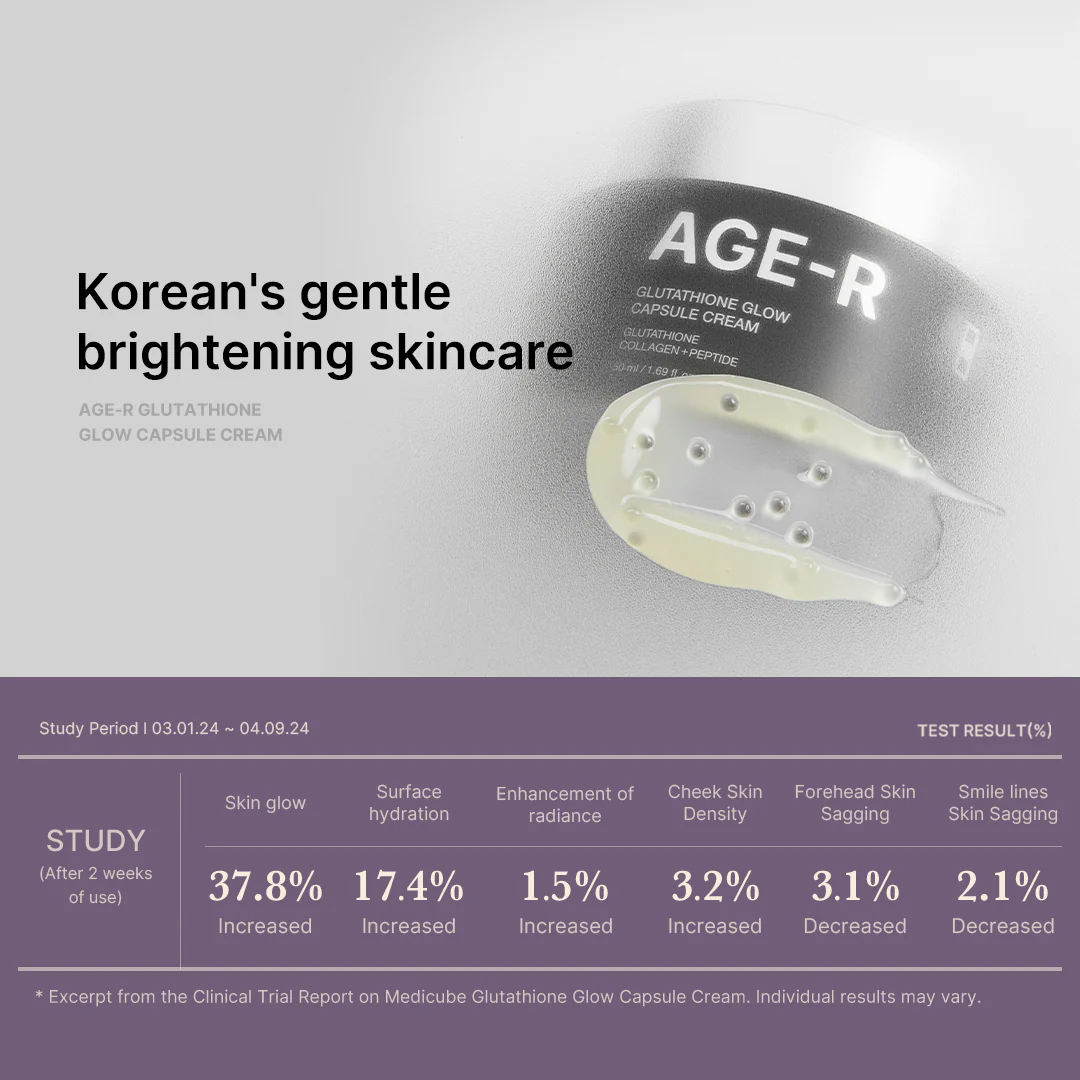 [GIFT] AGE-R Glutathione Glow Capsule Cream - Image 6