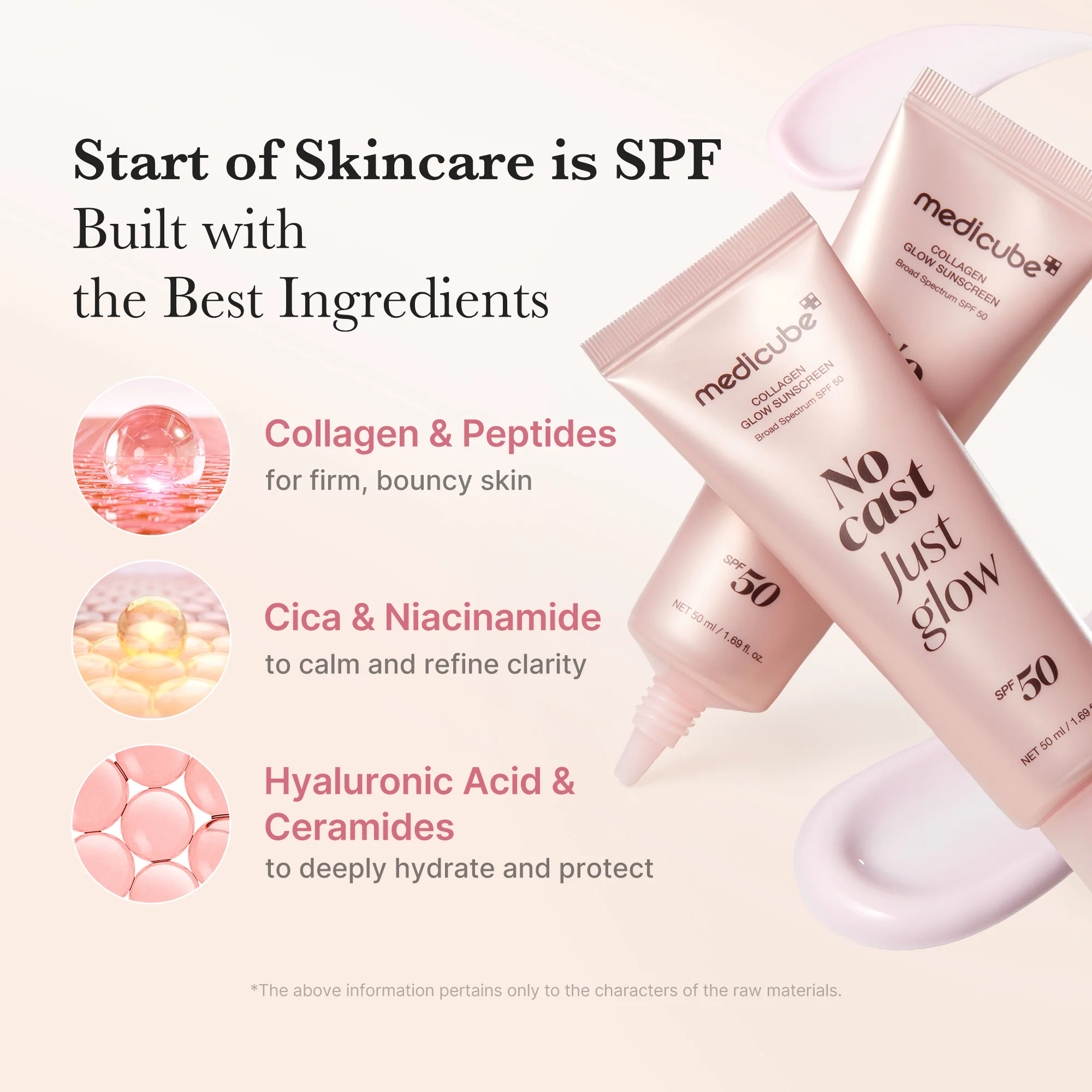 No Cast Just Glow Collagen Sunscreen - Image 3