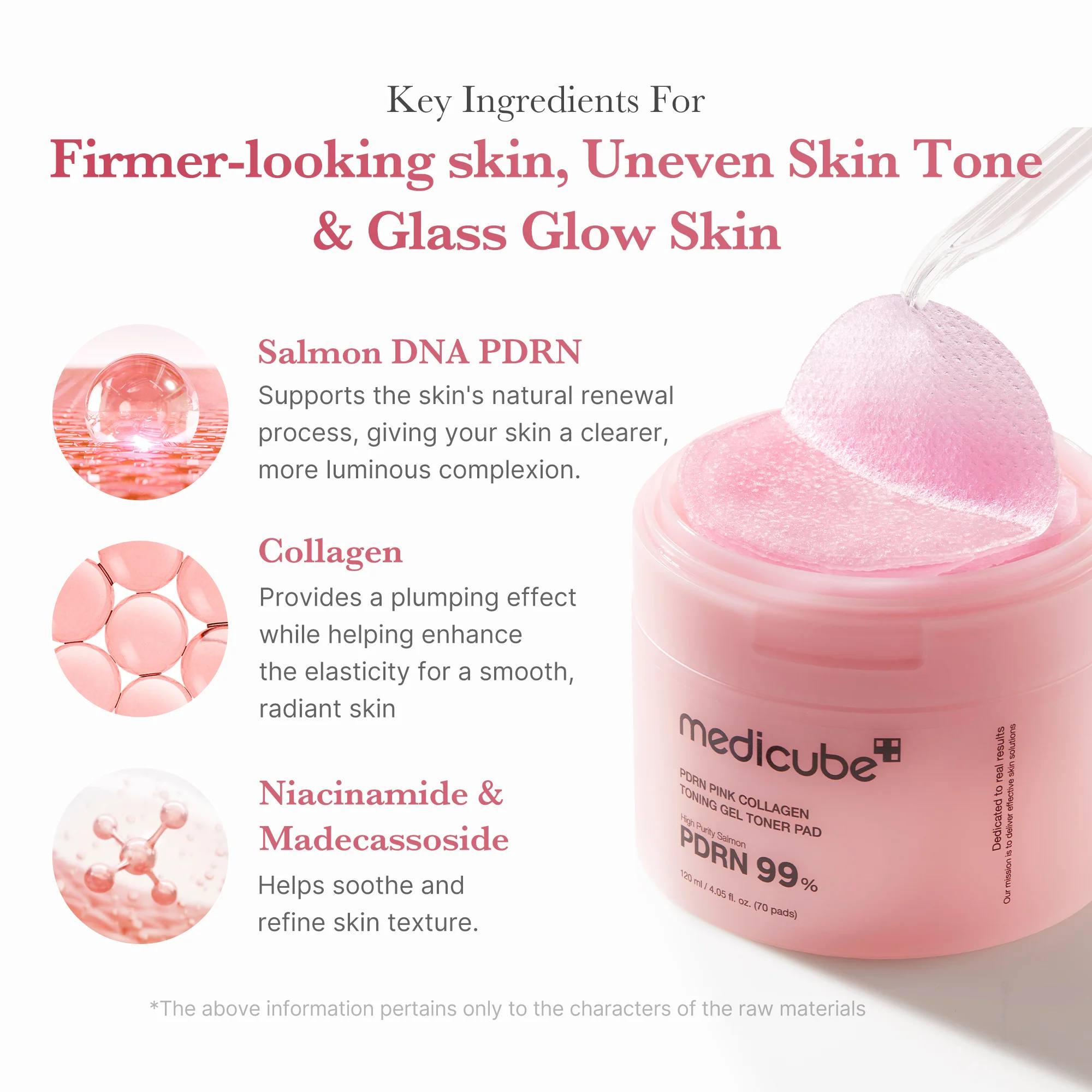 [Subscr.] PDRN Pink Collagen Gel Toner Pad - Image 4
